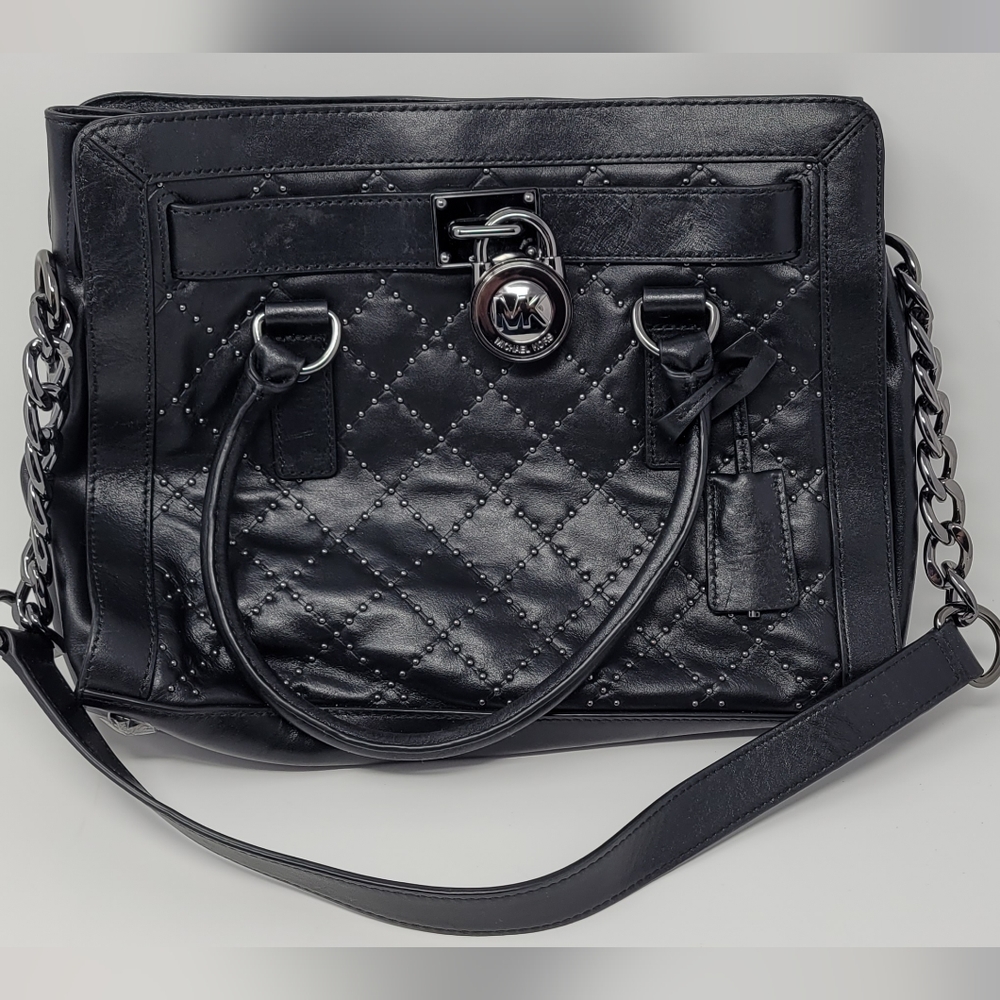 Michael Kors Hamilton Quilted Microstud Bag